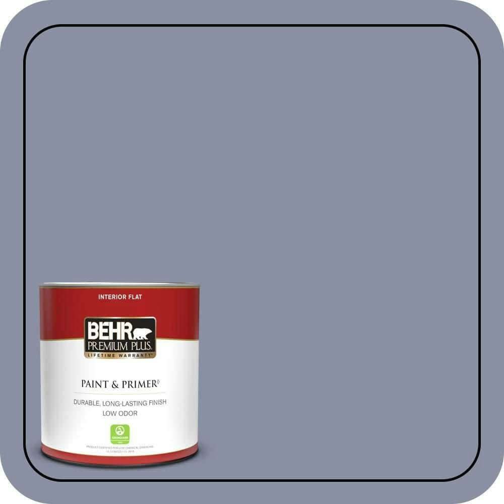 Violet Shadow Flat Interior Paint and Primer 1-Quart: $17.48 Violet Shadow Flat Interior Paint and Primer 1-Quart: $17.48