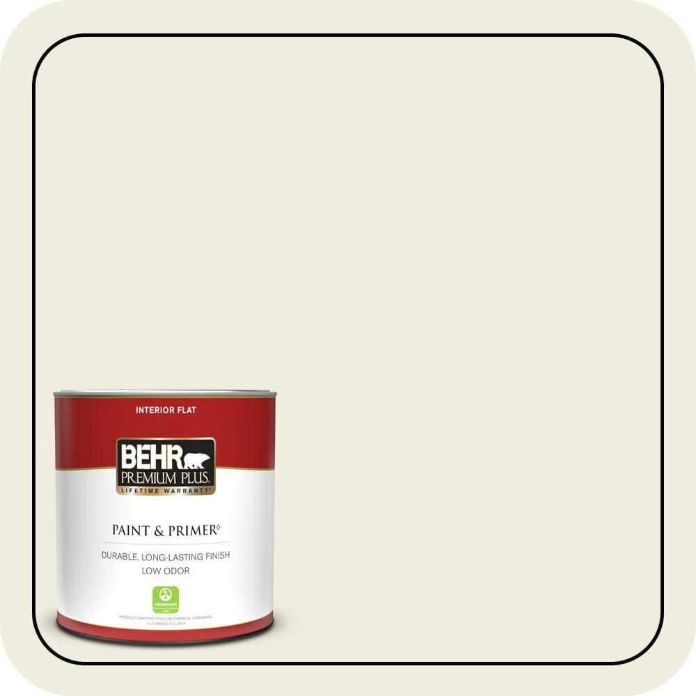 Designer Collection White Stone Flat Interior Paint & Primer 1-Quart: $17.48 Designer Collection White Stone Flat Interior Paint & Primer 1-Quart: $17.48