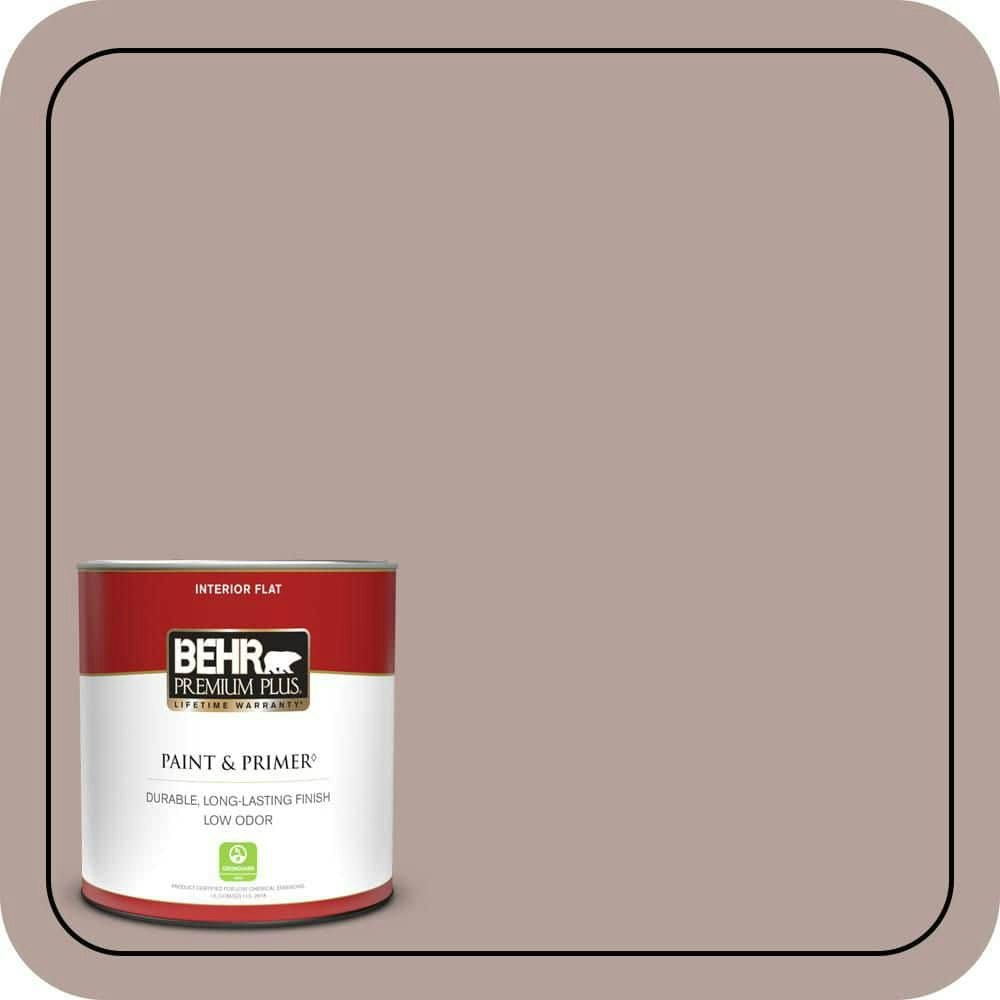 Behr Premium Plus Flat Interior Paint & Primer 1-Quart: $17.48 Behr Premium Plus Flat Interior Paint & Primer 1-Quart: $17.48