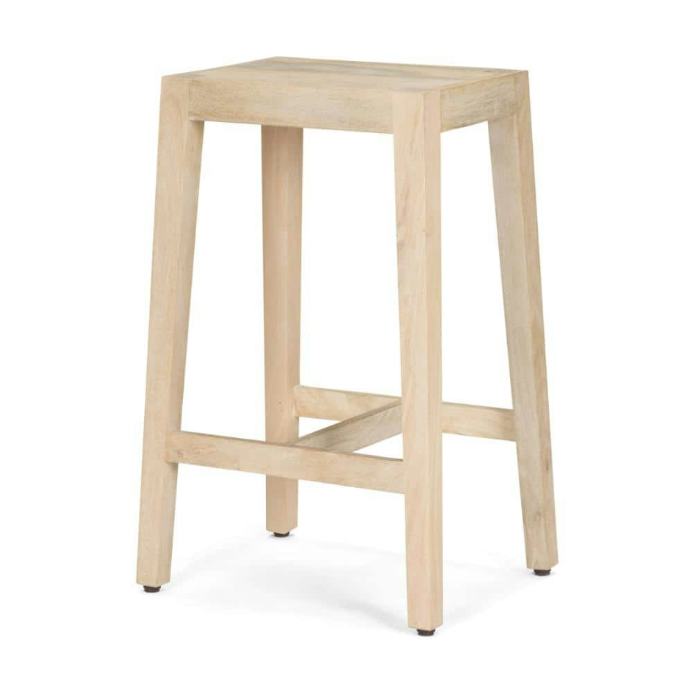 Colony Light Brown Solid Wood Counter Stool: $219.99 Colony Light Brown Solid Wood Counter Stool: $219.99