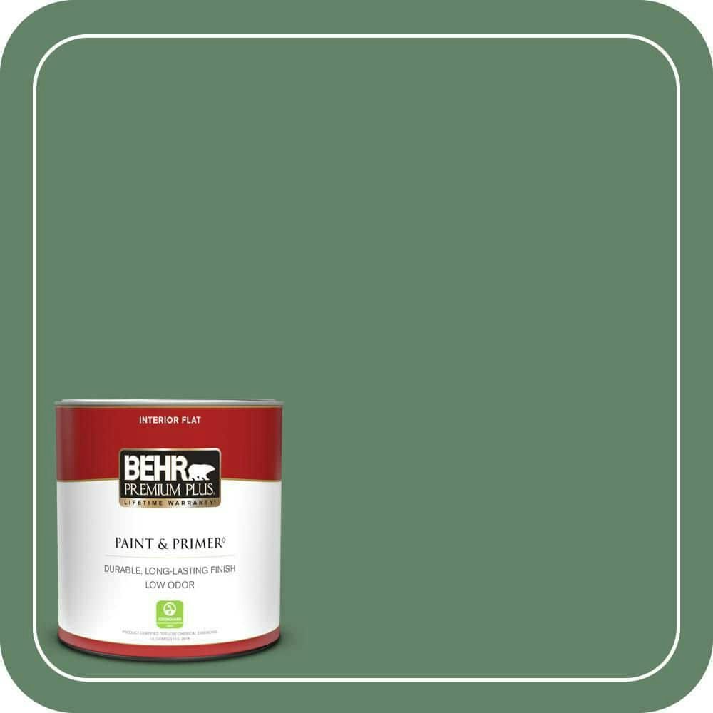 Garden Greenery Interior Paint & Primer 1-Quart: $17.48 Garden Greenery Interior Paint & Primer 1-Quart: $17.48