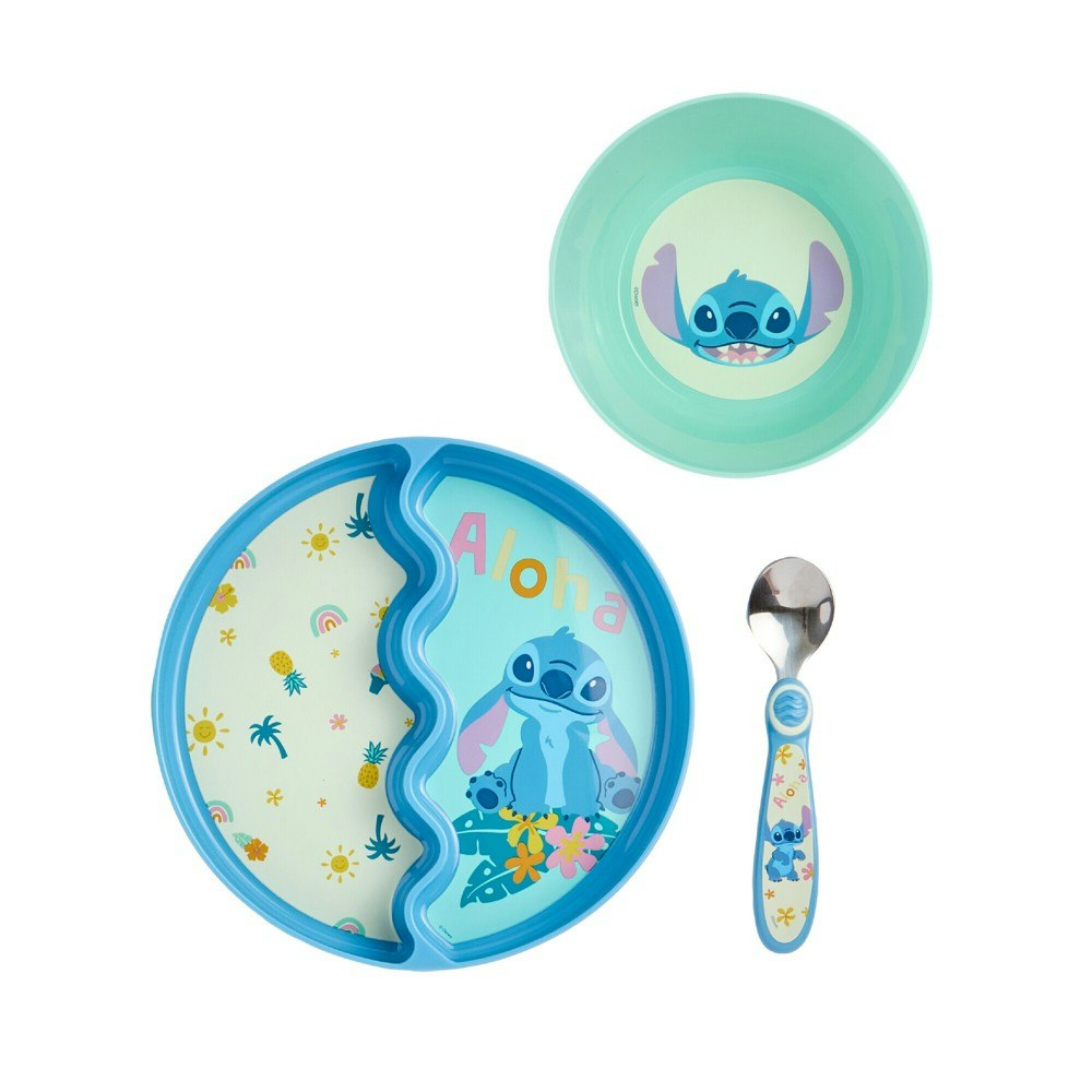 Disney Stitch 3-Piece Baby Feeding Set: $10.99 Disney Stitch 3-Piece Baby Feeding Set: $10.99