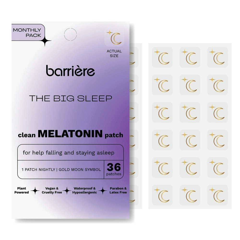 Barriere The Big Sleep Melatonin Patch 36-Count: $12.99