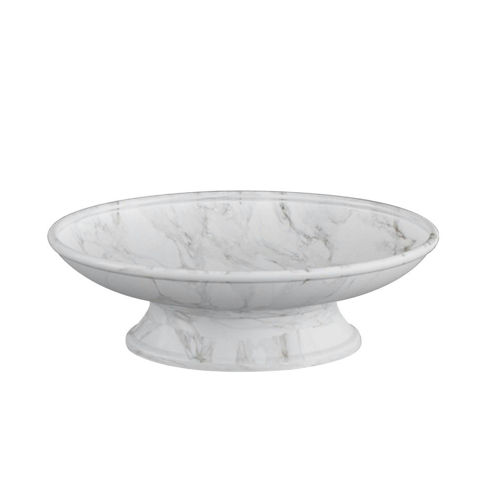 Nu Steel Compton Marble Resin Soap Dish: $19.99