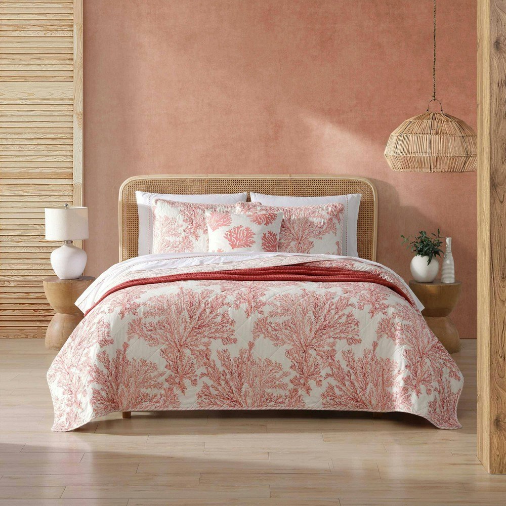 Tommy Bahama Coral Garden King Quilt Set: $103.99 Tommy Bahama Coral Garden King Quilt Set: $103.99