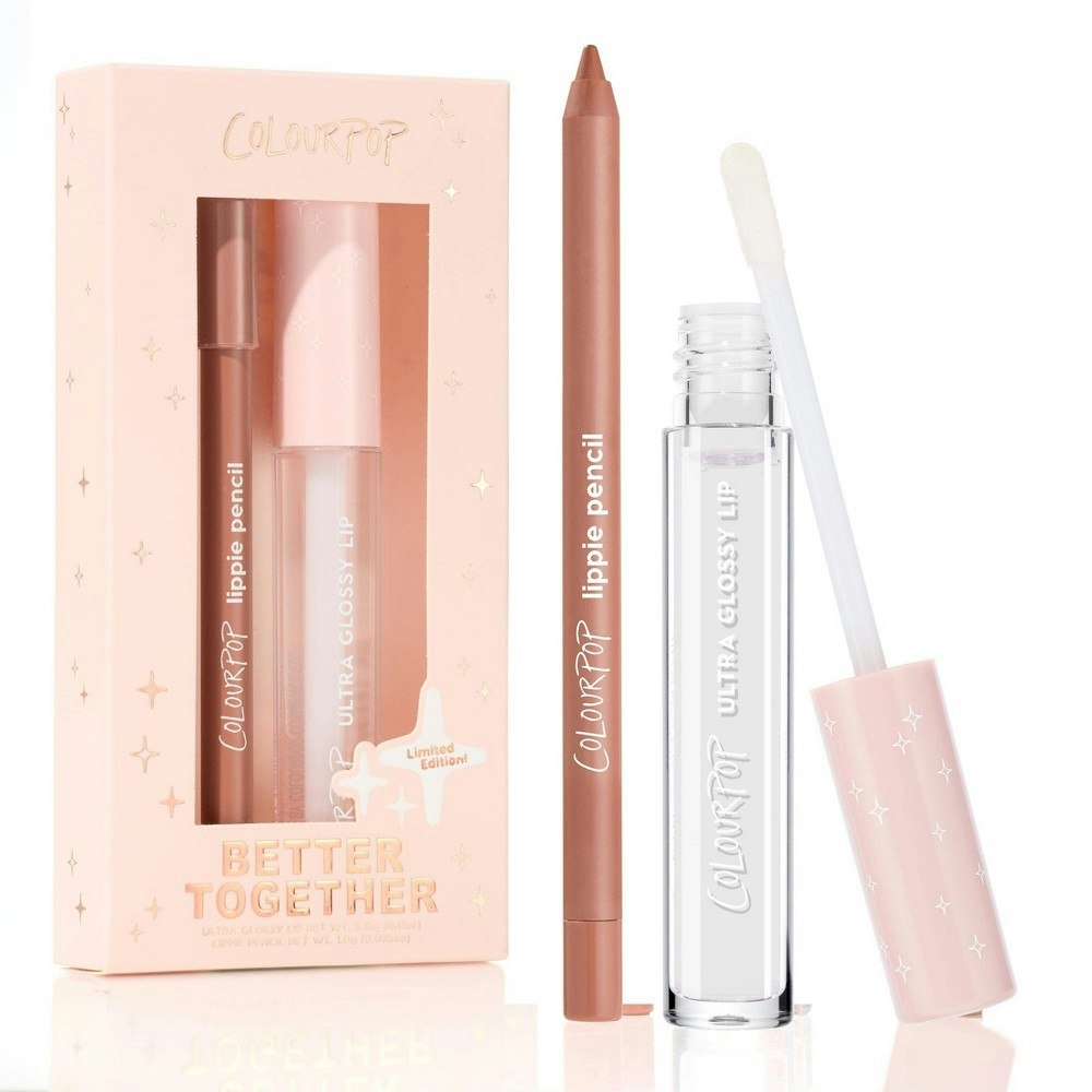 ColourPop Better Together Ultra Glossy Lip and Lippie Pencil Kit: $12 ColourPop Better Together Ultra Glossy Lip and Lippie Pencil Kit: $12