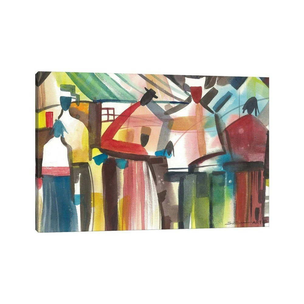 Stacey Brown Family Gathering 26" x 40" Wall Canvas: $138.99 Stacey Brown Family Gathering 26" x 40" Wall Canvas: $138.99