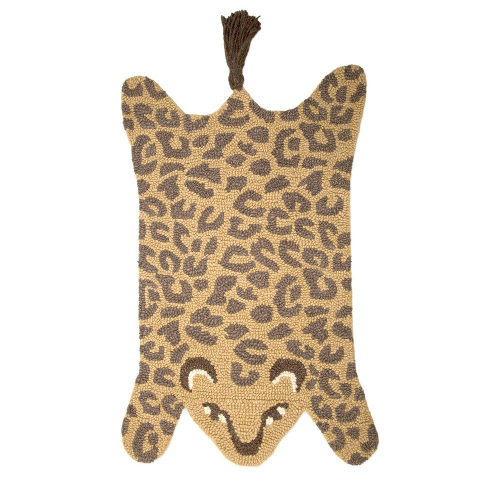 Crane Baby 23" x 36" Hand-Tufted Wool Leopard Rug: $59.99 Crane Baby 23" x 36" Hand-Tufted Wool Leopard Rug: $59.99