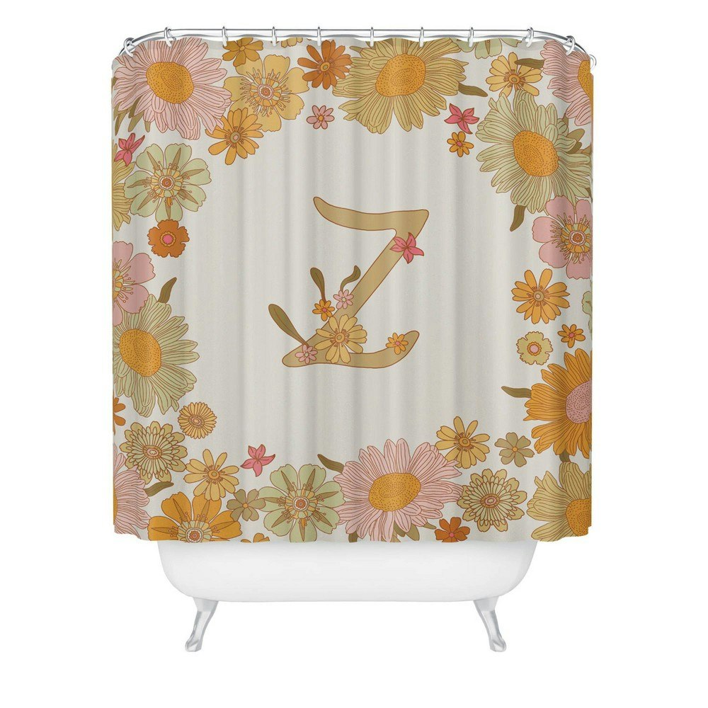 Deny Designs Iveta Abolina Retro Florals Shower Curtain: $69.99