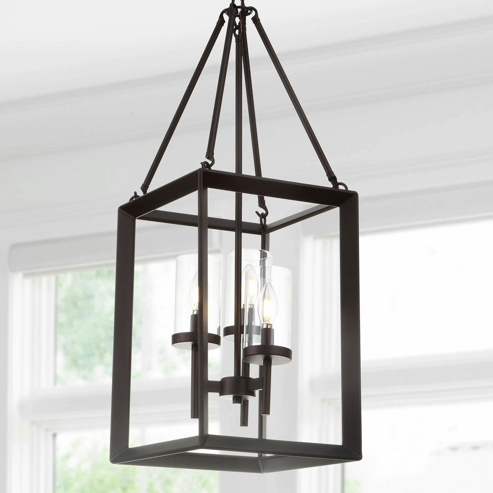 Jonathan Y 12-inch Metal and Glass Ceiling Light: $168.99 Jonathan Y 12-inch Metal and Glass Ceiling Light: $168.99