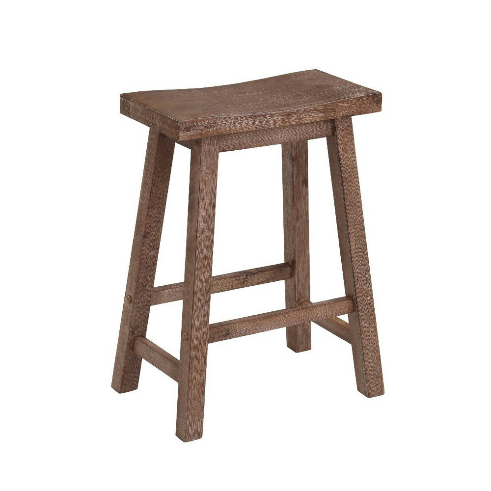 Benzara Saddle Seat Counter Height Stool: $69.99 Benzara Saddle Seat Counter Height Stool: $69.99