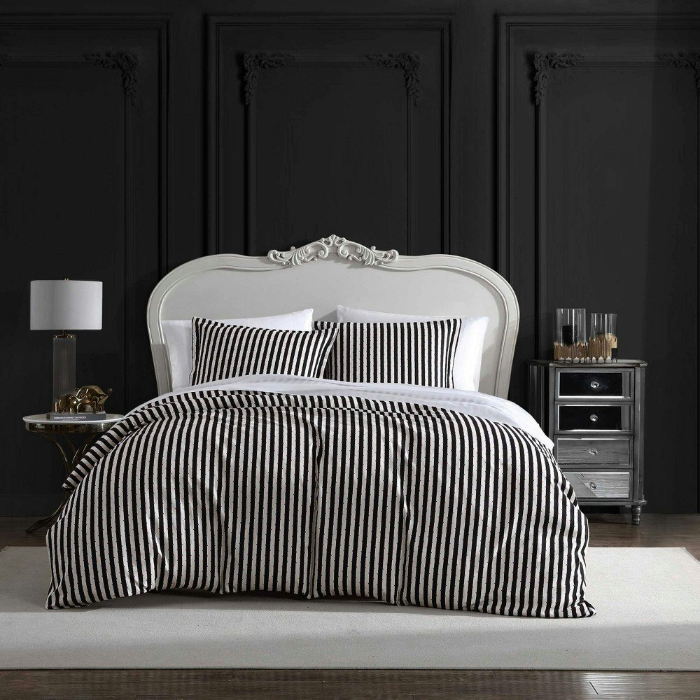 Betseyville 3-Piece King Wonderland Striped Microfiber Duvet Set: $49.99 Betseyville 3-Piece King Wonderland Striped Microfiber Duvet Set: $49.99