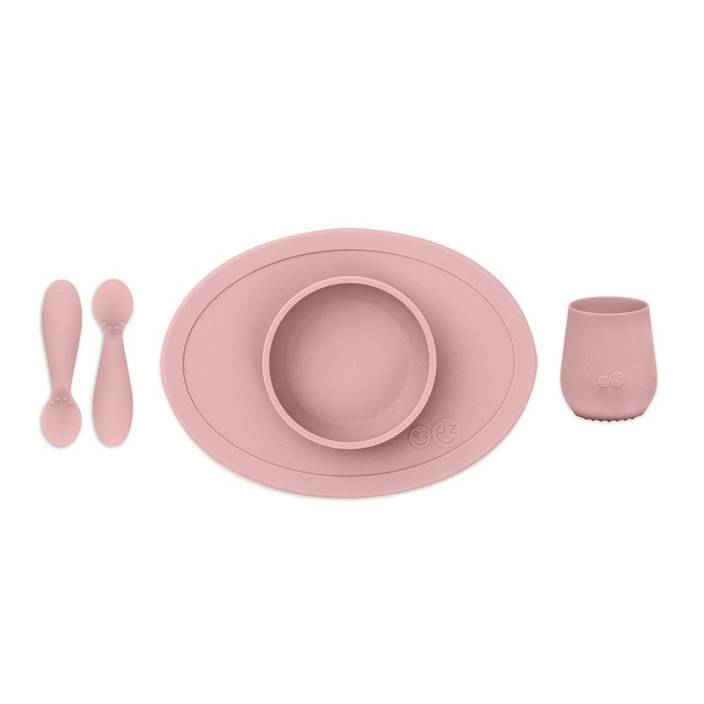 Ezpz First Food 4-Piece Silicone Dining Set: $37.49 Ezpz First Food 4-Piece Silicone Dining Set: $37.49