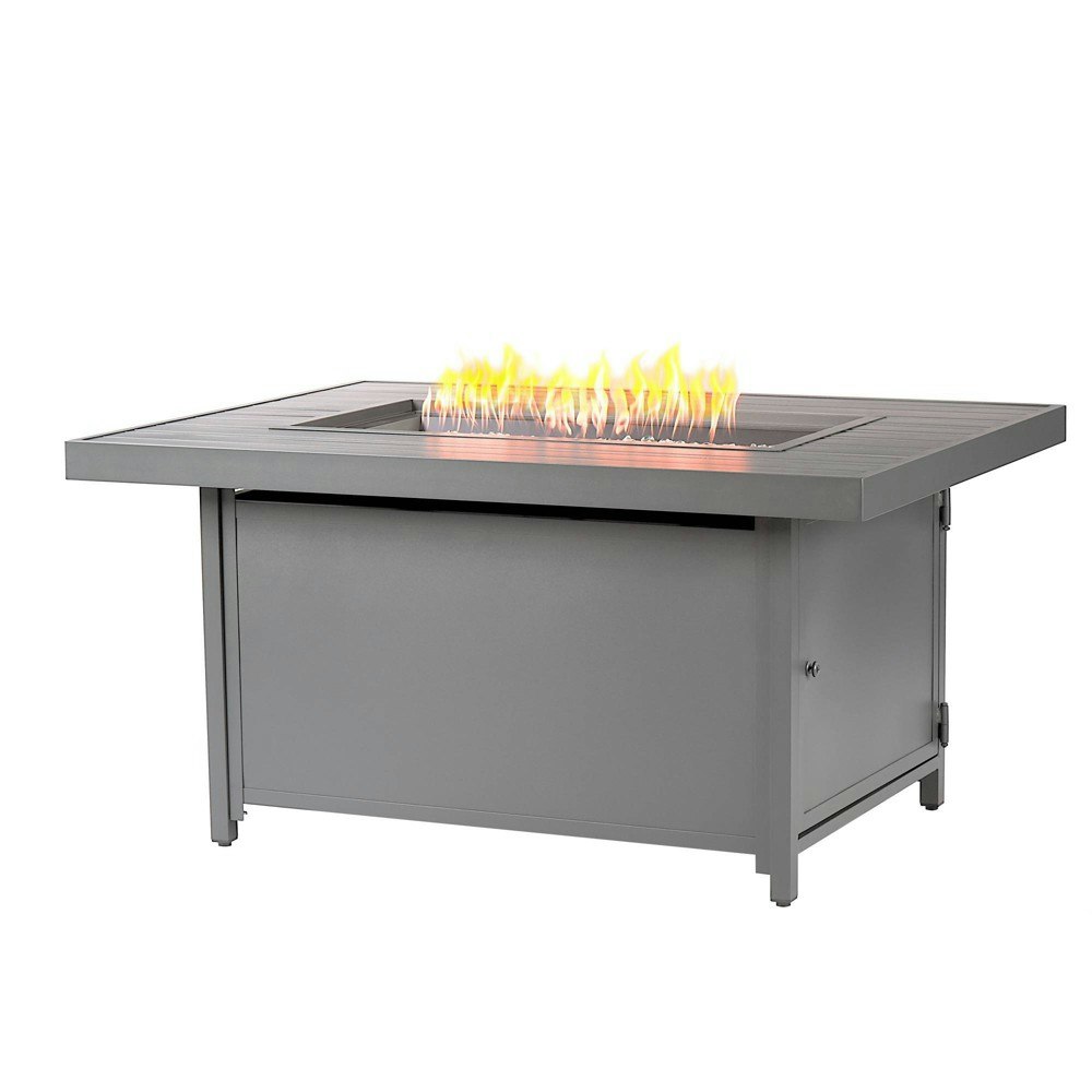 Oakland Living 48" x 36" 55,000 BTU Rectangle Propane Fire Table: $829.99