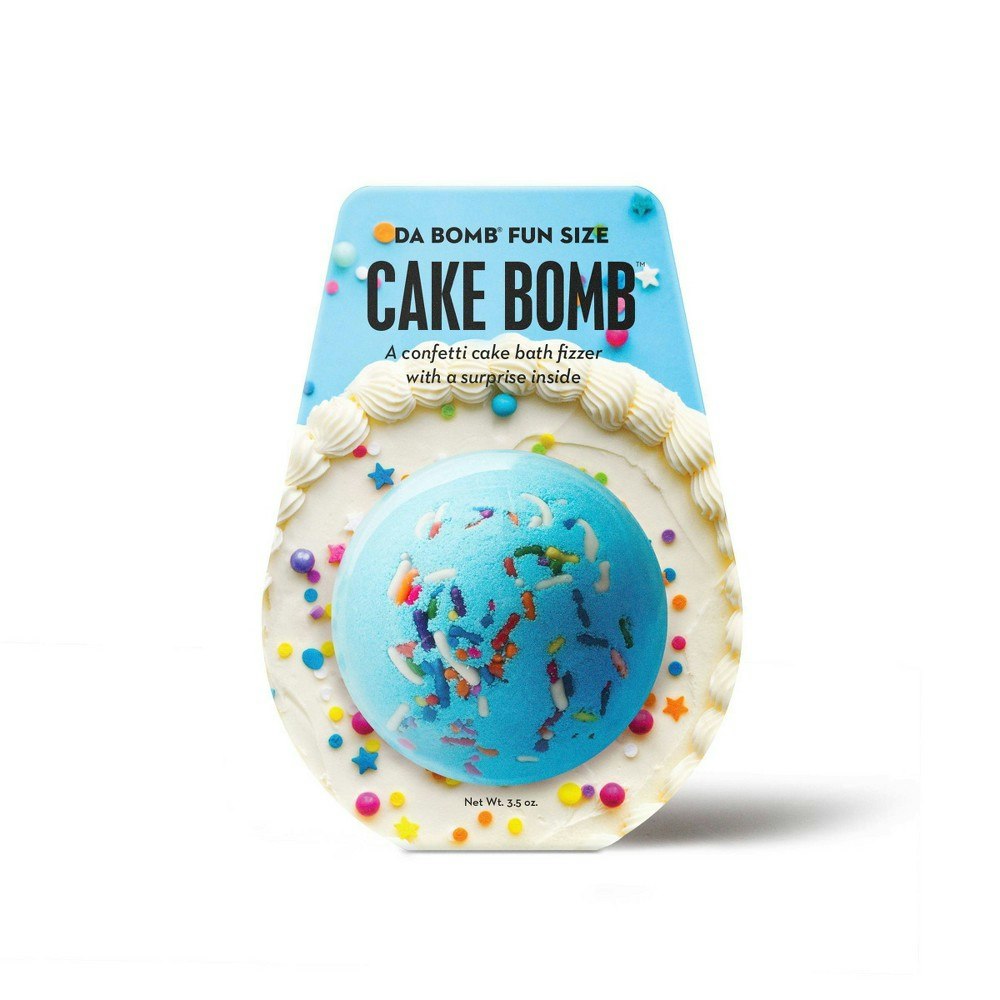 Da Bomb Cake Blue Confetti Bath Bomb 3.5oz: $5.49 Da Bomb Cake Blue Confetti Bath Bomb 3.5oz: $5.49