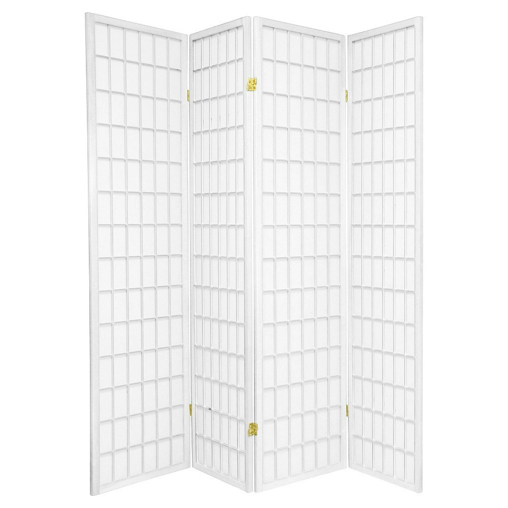 6-Foot 4-Panel Window Pane Shoji Screen: $178.99