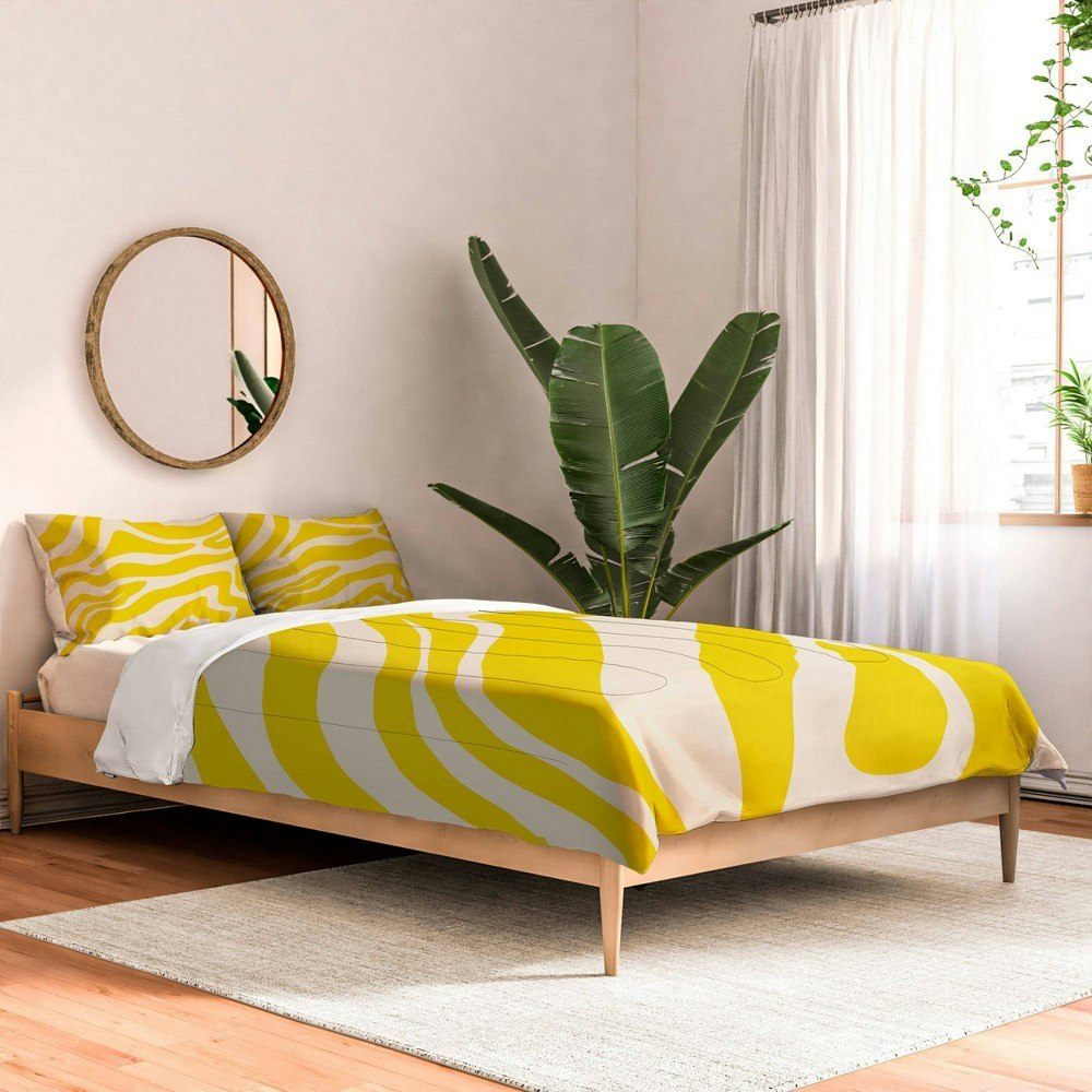 Deny Designs Angela Minca Abstract Lines Queen/Full Comforter and Sham Set: $239.99 Deny Designs Angela Minca Abstract Lines Queen/Full Comforter and Sham Set: $239.99