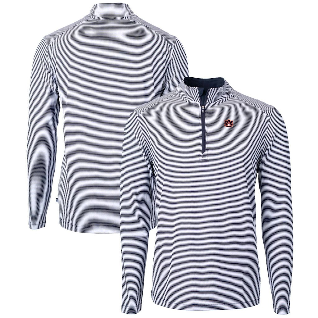 Cutter & Buck Auburn Tigers Big & Tall Virtue Eco Pique Quarter-Zip Pullover: $99.99 Cutter & Buck Auburn Tigers Big & Tall Virtue Eco Pique Quarter-Zip Pullover: $99.99