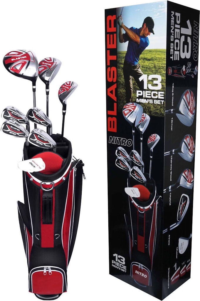 Nitro Men's Blaster 13-Piece Left-Handed Golf Set: $92