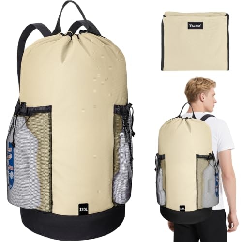 Baleine 120L Laundry Bag Backpack: $9.44