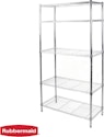 Rubbermaid 5-Tier Heavy Duty Wire Shelving Unit for $32 + free shipping w/ $35