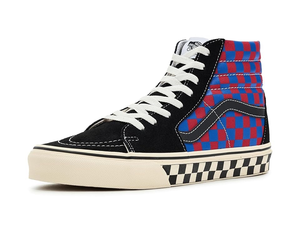 Vans Sk8-Hi Checkerboard Sidewall Shoes: $85 Vans Sk8-Hi Checkerboard Sidewall Shoes: $85