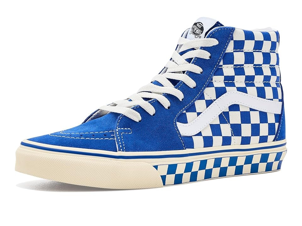 Vans Sk8-Hi Checkerboard Sidewall Shoes: $85