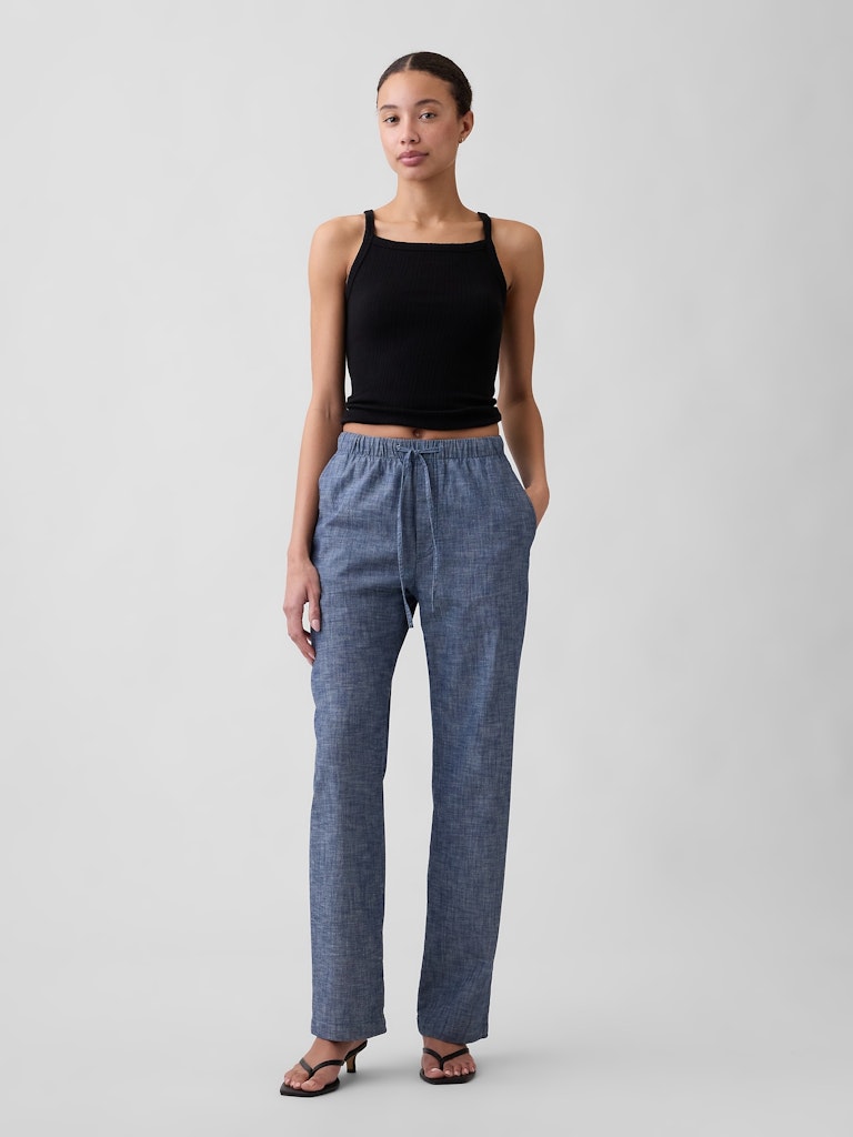 Mid Rise Easy Twill Pants: $23.99 Mid Rise Easy Twill Pants: $23.99