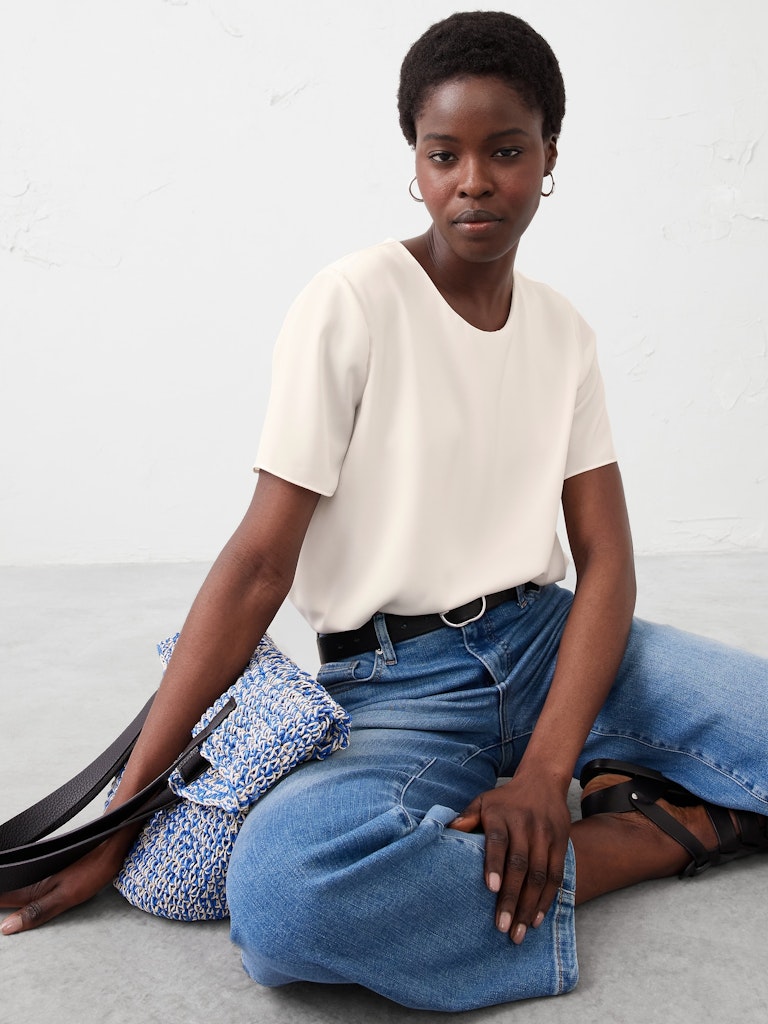 Classic Crew-Neck T-Shirt: $32.50