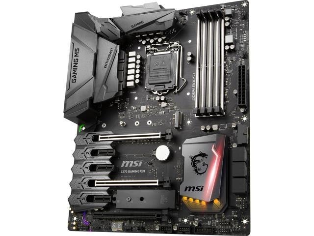MSI Z370 Gaming M5 LGA 1151 ATX Motherboard: $229.99 MSI Z370 Gaming M5 LGA 1151 ATX Motherboard: $229.99