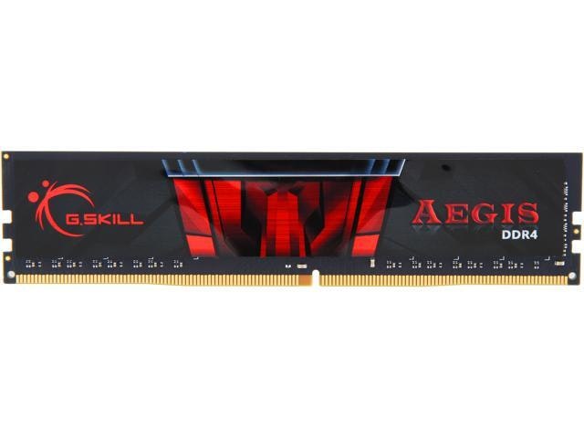 G. Skill Aegis 8GB DDR4 2666MHz Desktop Memory: $89.98 G. Skill Aegis 8GB DDR4 2666MHz Desktop Memory: $89.98