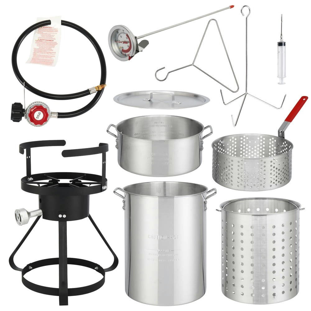 Ktaxon 30-Quart Propane Turkey Fryer Pot 4-Piece Set: $73.56 Ktaxon 30-Quart Propane Turkey Fryer Pot 4-Piece Set: $73.56