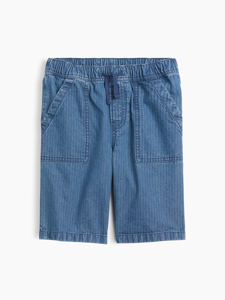 Kids' Pull-On Textured Denim Shorts: $15.99 Kids' Pull-On Textured Denim Shorts: $15.99