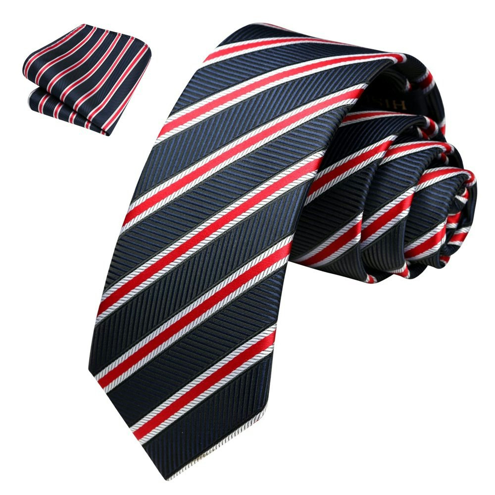 Boy's Striped Tie and Pocket Square Set: $13.49 Boy's Striped Tie and Pocket Square Set: $13.49