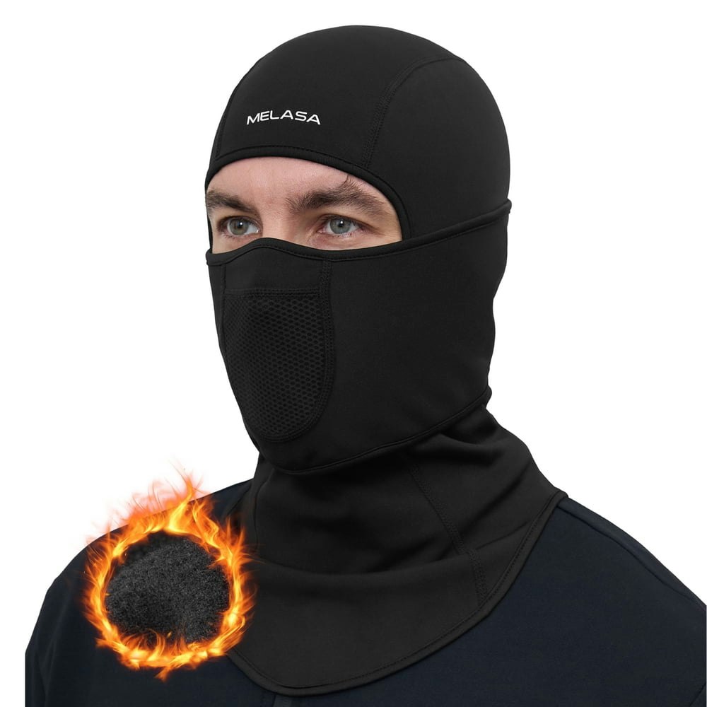 Melasa Thermal Fleece Balaclava Face Mask: $12.96