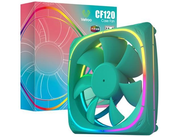 Vetroo 120mm Addressable RGB PC Case Fan: $14.99 Vetroo 120mm Addressable RGB PC Case Fan: $14.99