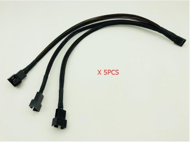 PWM 4-Pin 1 to 3 Fan Splitter Cable 5-Pack: $40.99 PWM 4-Pin 1 to 3 Fan Splitter Cable 5-Pack: $40.99