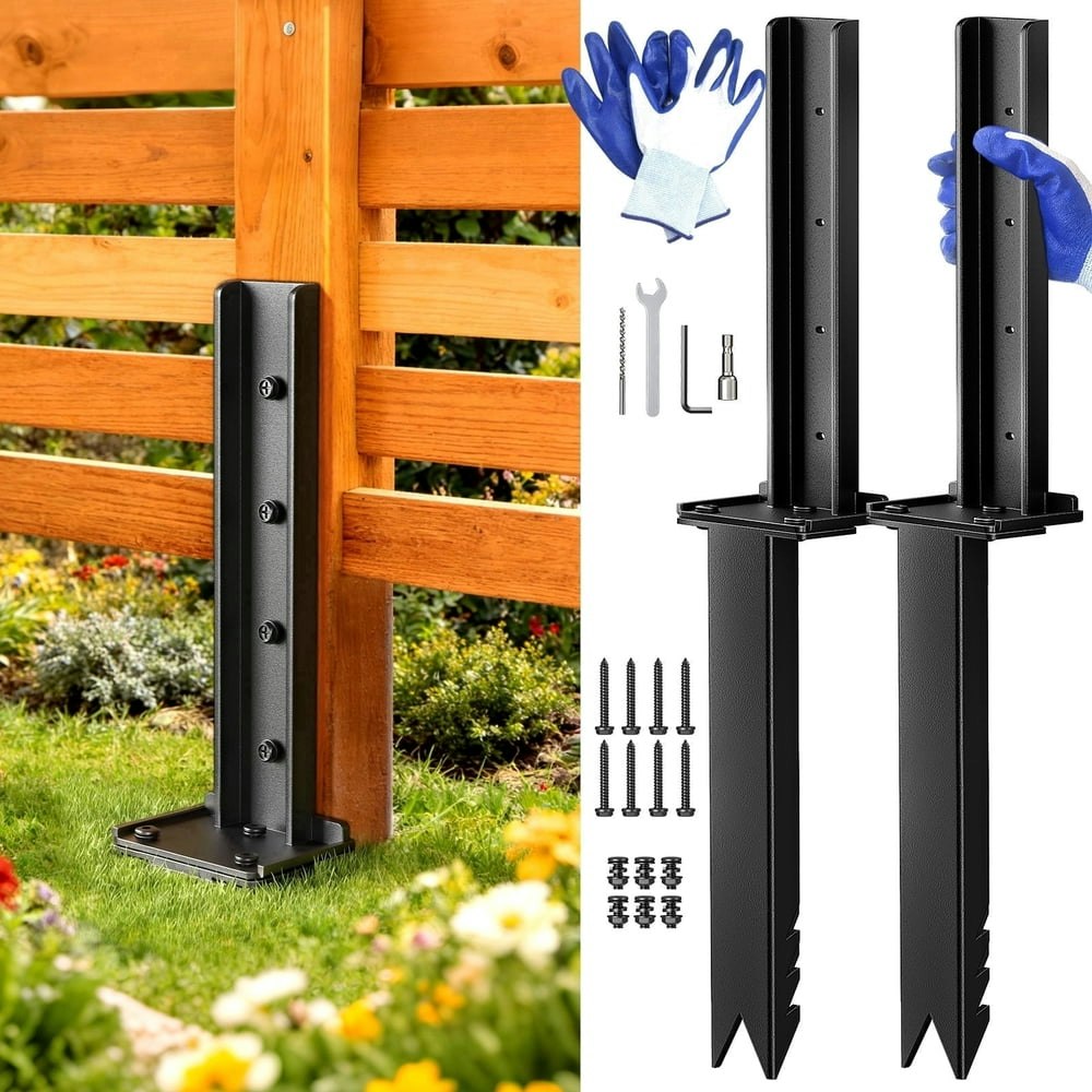 Sunally Fence Post Repair Kit 2-Pack: $26.98 Sunally Fence Post Repair Kit 2-Pack: $26.98
