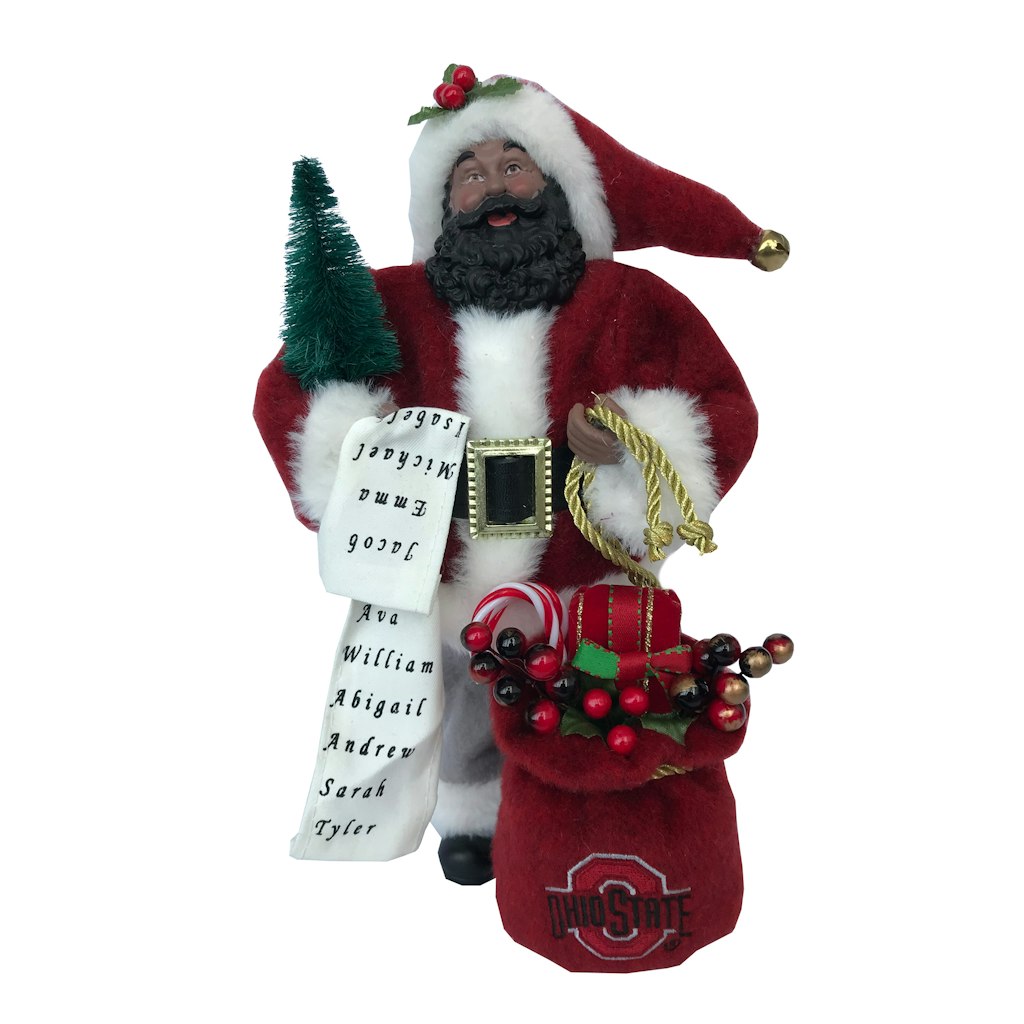 Ohio State Buckeyes 12-Inch Santa Figurine: $34.99 Ohio State Buckeyes 12-Inch Santa Figurine: $34.99