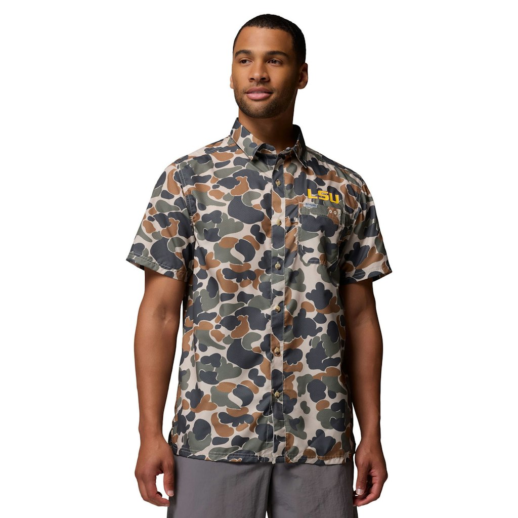 Columbia LSU Tigers Super Slack Tide Omni-Wick Shirt: $64.99 Columbia LSU Tigers Super Slack Tide Omni-Wick Shirt: $64.99