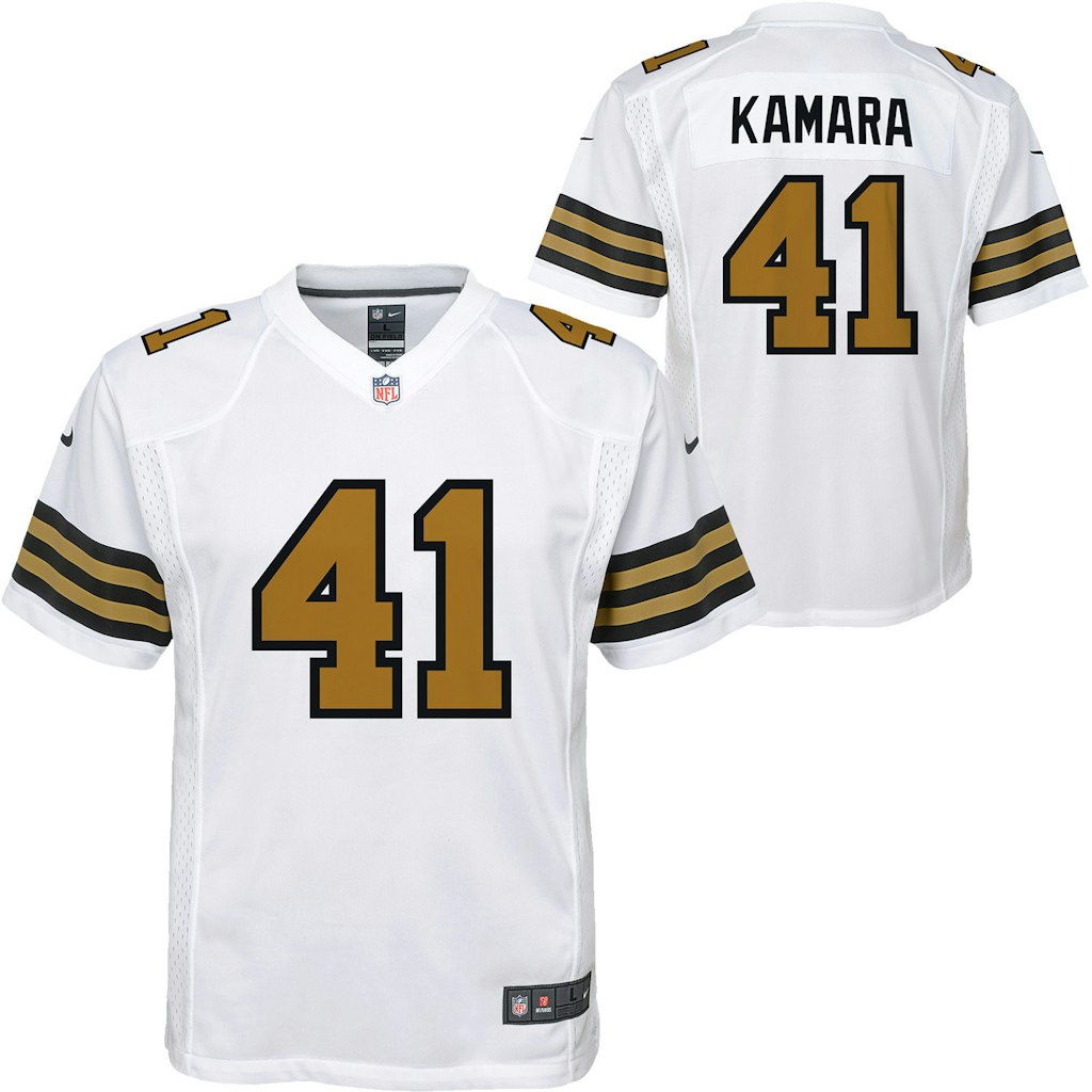 Youth Nike Alvin Kamara New Orleans Saints Game Jersey: $109.99