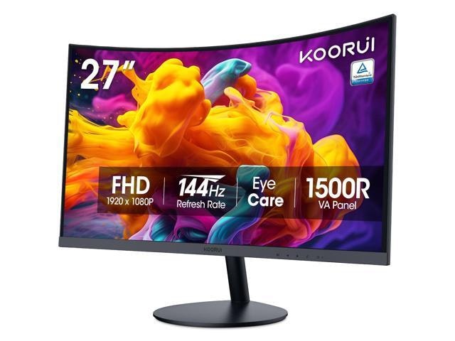 27-inch 1080p 144Hz Curved Gaming Monitor: $164.99 27-inch 1080p 144Hz Curved Gaming Monitor: $164.99