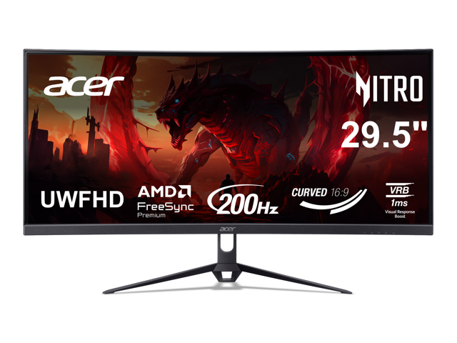 Acer Nitro 29" Ultrawide 1080p HDR IPS LED FreeSync Curved Monitor: $149.99 Acer Nitro 29" Ultrawide 1080p HDR IPS LED FreeSync Curved Monitor: $149.99