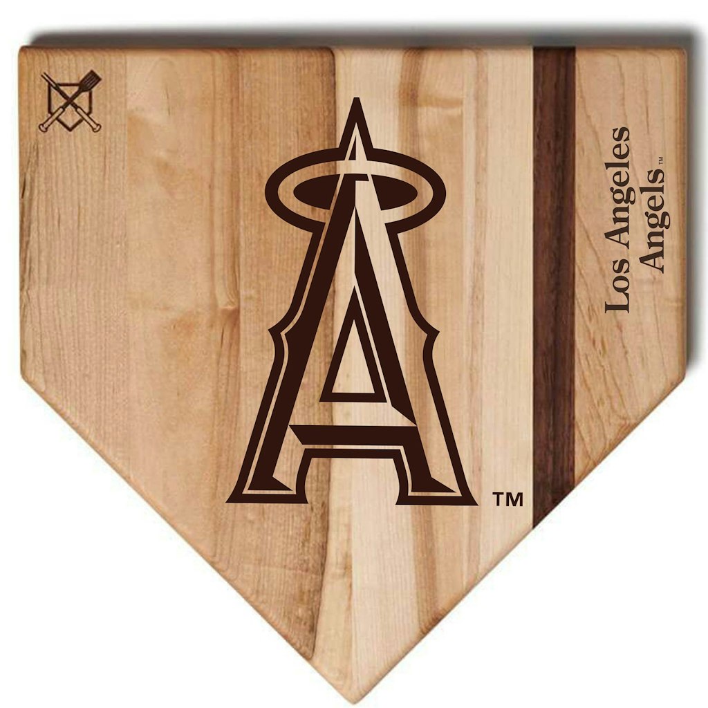 Los Angeles Angels 12" x 12" Home Plate Cutting Board: $82.99