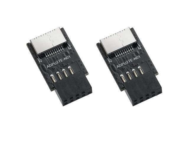 USB 9-Pin to USB 2.0 Type-E Motherboard Adapter 2-Pack: $16.07 USB 9-Pin to USB 2.0 Type-E Motherboard Adapter 2-Pack: $16.07