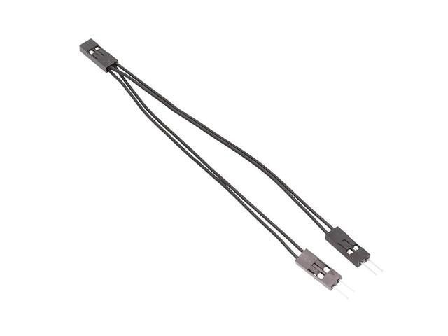 1 to 2 Female to Dual Male 2-Pin Jumper Cable 10cm: $11.99 1 to 2 Female to Dual Male 2-Pin Jumper Cable 10cm: $11.99