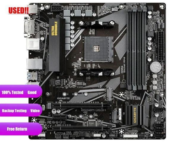 Gigabyte B550M DS3H Micro-ATX Motherboard: $159.38 Gigabyte B550M DS3H Micro-ATX Motherboard: $159.38