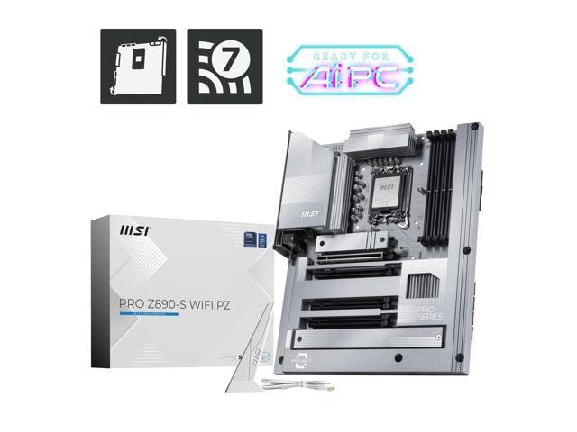 MSI PRO Z890-S WiFi PZ ATX Motherboard: $229.99 MSI PRO Z890-S WiFi PZ ATX Motherboard: $229.99