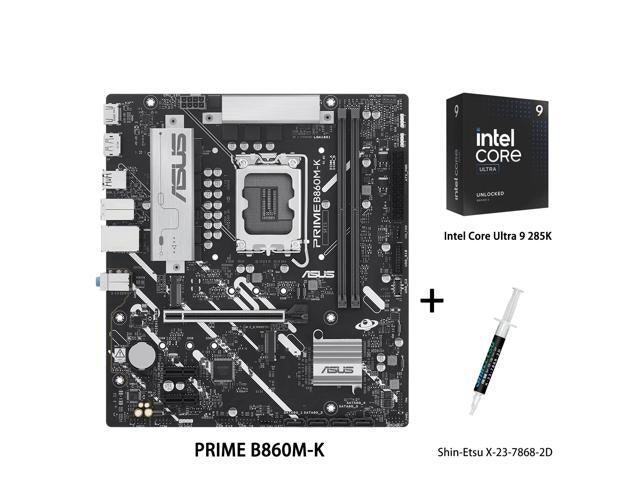 ASUS Prime B860M-K Motherboard and Intel Ultra 9 285K Processor Combo: $1,159.99 ASUS Prime B860M-K Motherboard and Intel Ultra 9 285K Processor Combo: $1,159.99