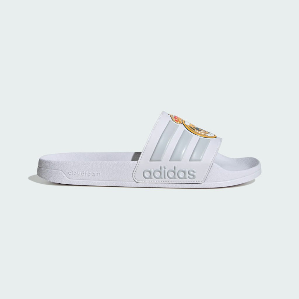 Adidas Adilette Real Madrid Shower Slides: $35 Adidas Adilette Real Madrid Shower Slides: $35